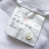 Play Comme des Garçons 白色心形徽标短袖 Polo 衫