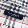 Burberry London Nova 象牙白格纹短袖衬衫