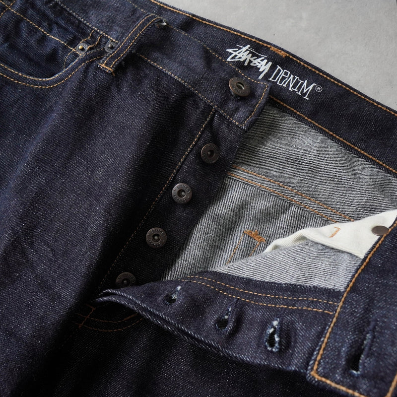 ステューシー ストレート デニム ジーンズ インディゴ - NEWSED