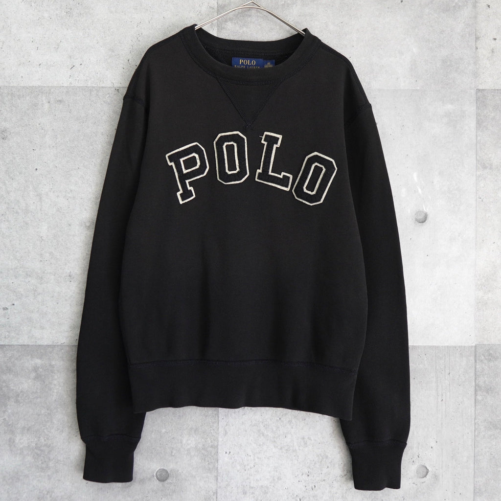 Polo Ralph Lauren College Logo Sweatshirt Black