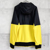 ポロ スポーツ ラルフローレン バイカラー フーデッド ナイロンジャケット フリースジャケット イエロー/ブラック