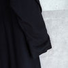 バーバリー アルパカ混紡 ガウンコート ブラック レディース