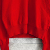 プレイ コム デ ギャルソン ハートロゴ ニット レッド - NEWSED