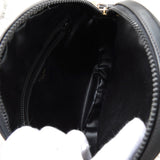 セリーヌ ヴィンテージ トリオンフ ラウンド レザー ショルダーバッグ ブラック - NEWSED