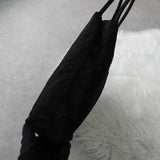 プラダ ポコノ テスート ナイロン トライアングルロゴ ハンドバッグ トートバッグ ブラック - NEWSED