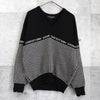 Christian Dior 黑色/白色千鸟格针织衫