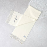 ヴィヴィアン ウエストウッド オーブ ウール マフラー アイボリー - NEWSED