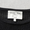 マーティンキム ロゴ メッシュトップス ブラック レディース