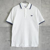 阿迪达斯三叶草标志短袖 Polo 衫（白色）