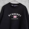 Burberry 黑色徽标运动衫