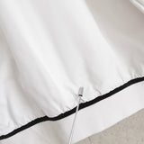 ラコステ スポーツ ナイロンジャケット トラックジャケット ブルゾン ロゴパッチ ホワイト - NEWSED