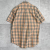 Burberry London Nova 米色格纹短袖衬衫