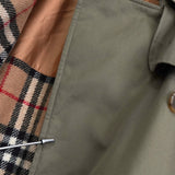 バーバリー ヴィンテージ ライナー トレンチコート カーキ - NEWSED