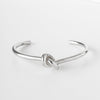 セリーヌ ノット エクストラシン バングル シルバー