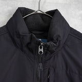 ポロ ラルフローレン ナイロン切り替え フリースジャケット ブラック - NEWSED