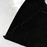 エムエムシックス メゾン マルジェラ ベロア ジャパニーズバッグ ハンドバッグ ブラック タグ付き未使用品 - NEWSED