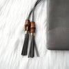Gucci 皮革手拿包 灰色