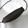 Fendi Zucca Canvas Leather Shoulder Bag Brown