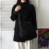 Prada Pocono Tessuto Nylon/Leather Triangle Plate Shoulder Bag in Black