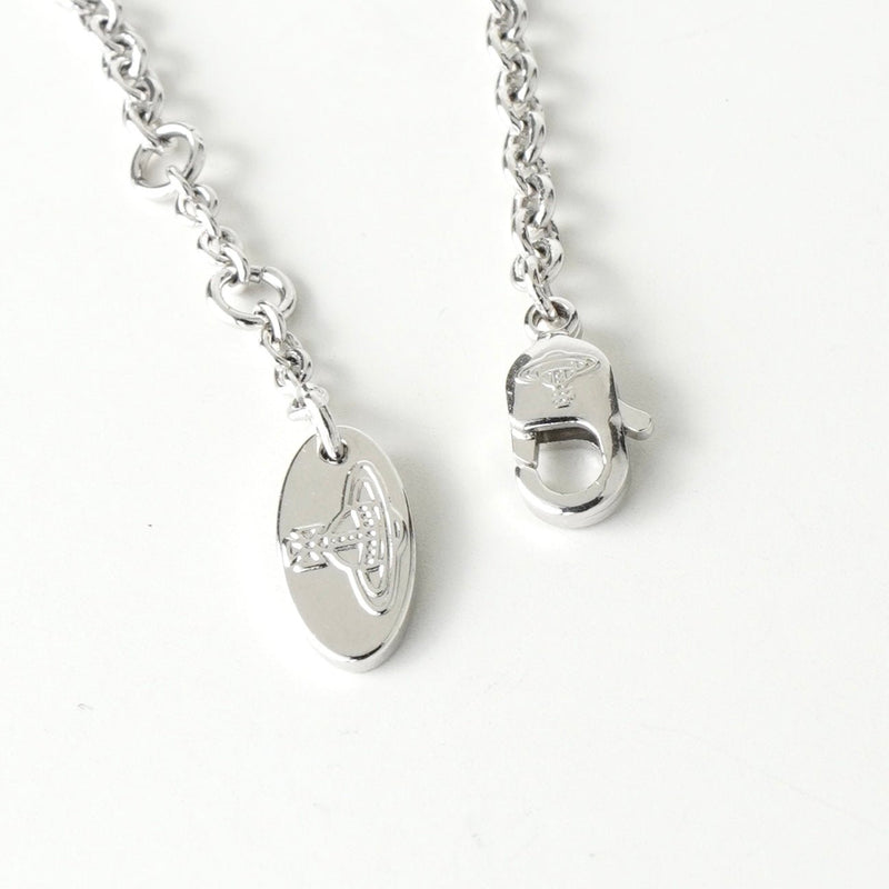 ヴィヴィアン ウエストウッド オーブ メイフェア ラインストーン シルバー ブレスレット - NEWSED