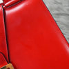 Celine Horsecarriage Sulky 皮革手提包（红色）