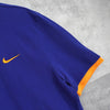 Nike Swoosh 徽标短袖 Polo 衫 蓝紫/橙