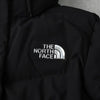 ザ ノースフェイス ドライベント ロゴ ロング丈 ダウンジャケット ダウンコート ブラック