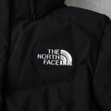 ザ ノースフェイス ドライベント ロゴ ロング丈 ダウンジャケット ダウンコート ブラック - NEWSED