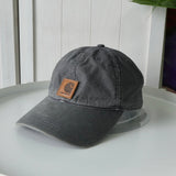 カーハート ロゴ キャップ グレー - NEWSED