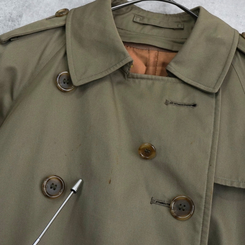 バーバリー ヴィンテージ ライナー トレンチコート カーキ - NEWSED