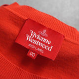 ヴィヴィアン ウエストウッド オーブ ニット レッド - NEWSED