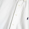 Polo Ralph Lauren Logo Embroidered Long Sleeve Shirt Oxford Shirt White