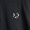 フレッドペリー トラックジャケット ロゴ 刺繍 ブラック