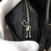Fendi Zucca Nylon Leather One Shoulder Bag Handbag Black