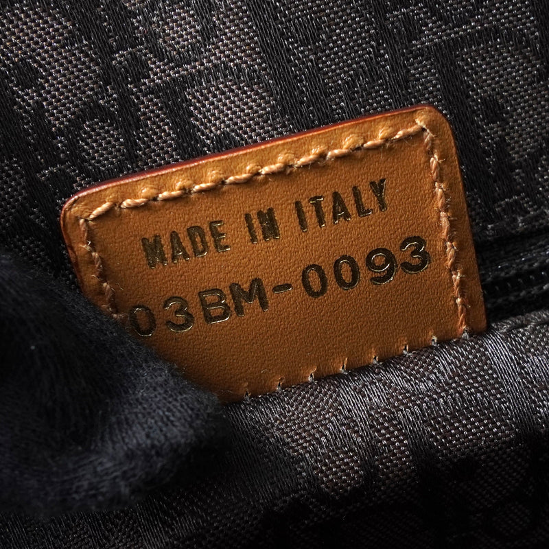 ディオール レザー ハンドバッグ 自立型 キャメル - NEWSED