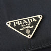 プラダ ナイロン 三つ折り財布 トライアングルロゴ ブラック