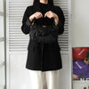 Prada nylon/leather ribbon handbag in black
