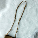 ジルサンダー タングル スモール レザー ショルダーバッグ ブラウン - NEWSED