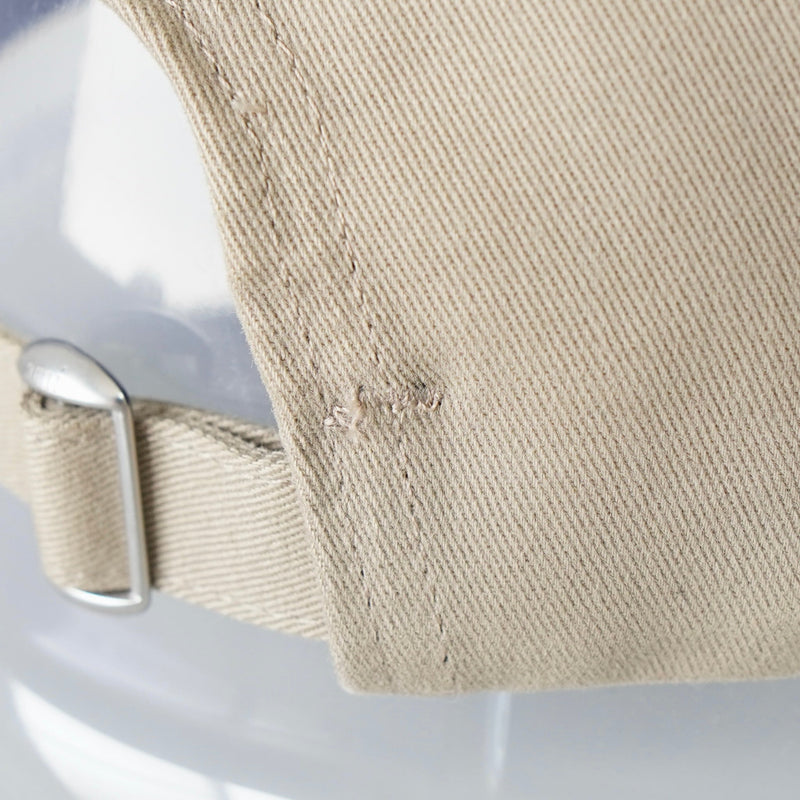 アミパリ アミ パリス ハートロゴ キャップ ベージュ - NEWSED