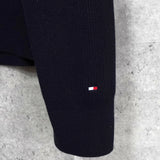 トミー ヒルフィガー コットン ニット ネイビー メンズ - NEWSED