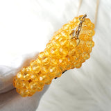 フェンディ マンマバケット ビーズ ピコサイズ ポーチ ミニバッグ イエロー - NEWSED