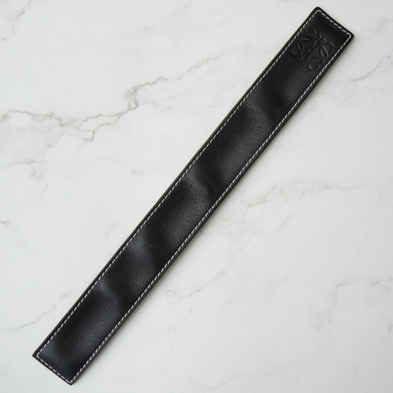 ロエベ アナグラム レザー マグネット バングル ブラック - NEWSED