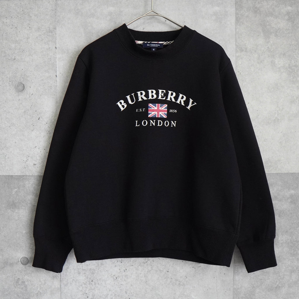 Burberry 黑色徽标运动衫