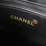 シャネル ターンロック マトラッセ キャビアスキン トートバッグ ブラック - NEWSED