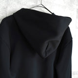 プレイ コム デ ギャルソン ハートロゴ ジップアップ パーカー ブラック - NEWSED