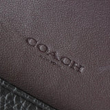 コーチ レザー チェーン ウォレットバッグ カードケース ブラック - NEWSED