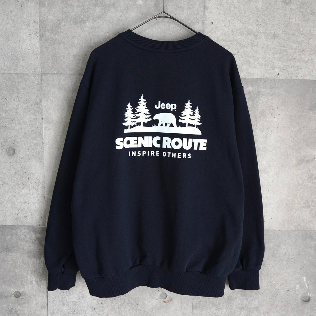 ジープ ロゴ スウェット ネイビー
