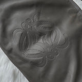 ロエベ ナッパアイレ レザー ハンドバッグ グレー - NEWSED