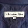 クリスチャン ディオール ヴィンテージ ナイロンジャケット ブルゾン 薄手 ネイビー