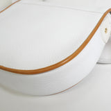 セリーヌ トリオンフ レザー ショルダーバッグ ホワイト - NEWSED